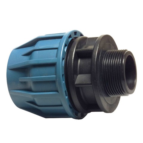 PE Адаптор външна резба PN10