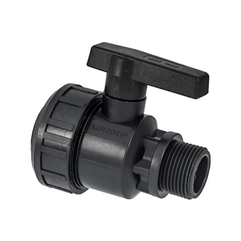 PE Сферичен кран 1" М-Ж