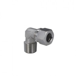 Коляно крайно с врязващ пръстен BSPT месинг