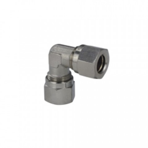 Коляно с врязващ пръстен месинг