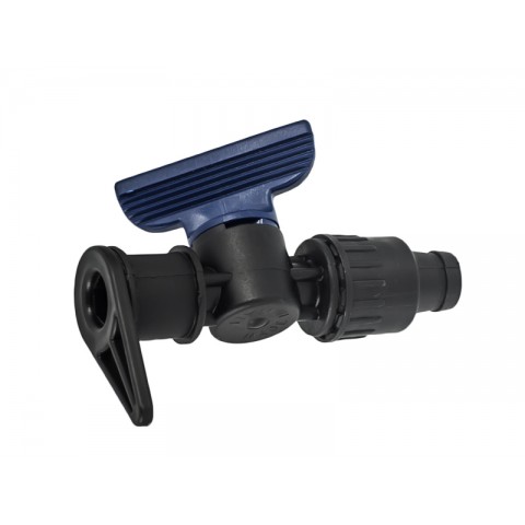 Мини кран с водоземка за плосък маркуч 17 мм Мини кран с водоземка за плосък маркуч 17 мм