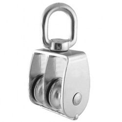 Макара двойна въртяща INOX