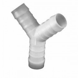 PVC тройник тип Y, 10 bar до 100 градуса PVC тройник тип Y, 10 bar до 100 градуса