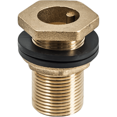 Съединител за резервоар с уплътнение