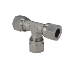 Тройник с врязващ пръстен месинг