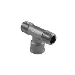 Тройник средна вътрешна резба месинг