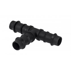 Тройник ф16 х ф16 х ф16 оребрен