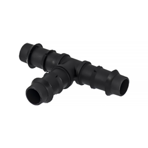 Тройник ф16 х ф16 х ф16 оребрен